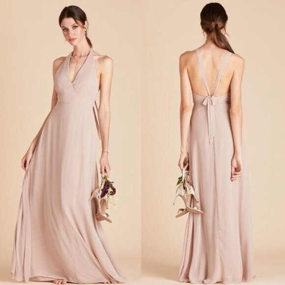 Birdy Grey Dresses & Skirts - NWT: Birdy Grey Moni Convertible Dress Size Medium Nude Neutral Beige Bridesmaid